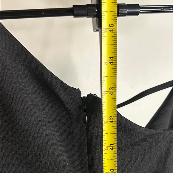 DKNY Elegant Black Asymmetrical Dress - Picture 10 of 15